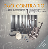 CD: Konzert für Dudelsack, Orgel, Tin Whistle und Perkussion